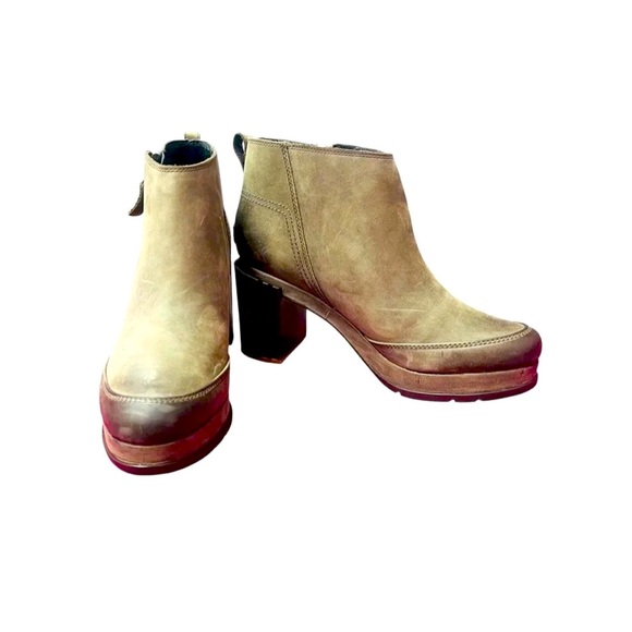 🤎Sorel Women's Leather Ankle Boots🤎 - Picture 1 of 7